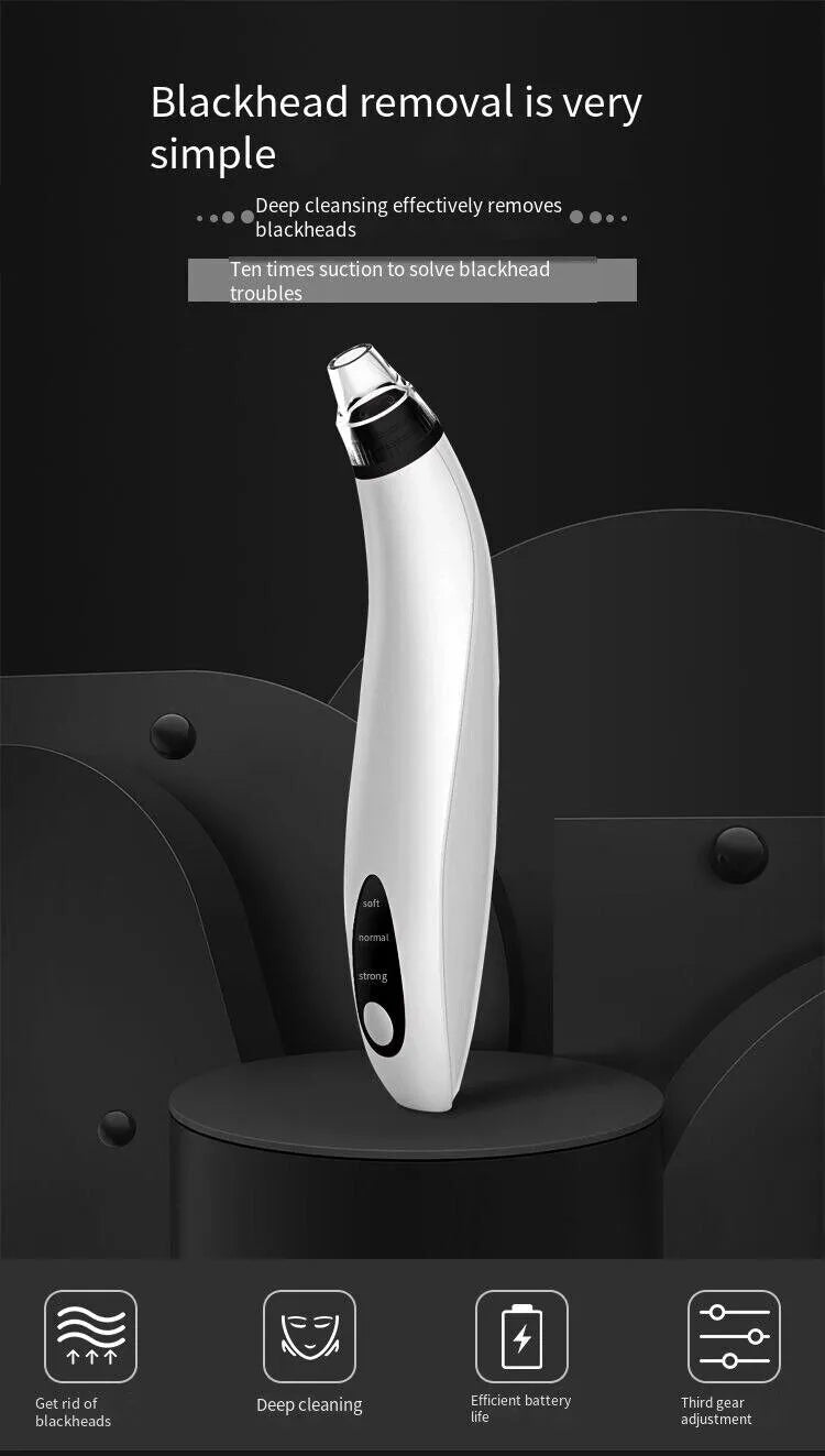 Diamond Pore Vacuum - Electric Blackhead Remover for Face