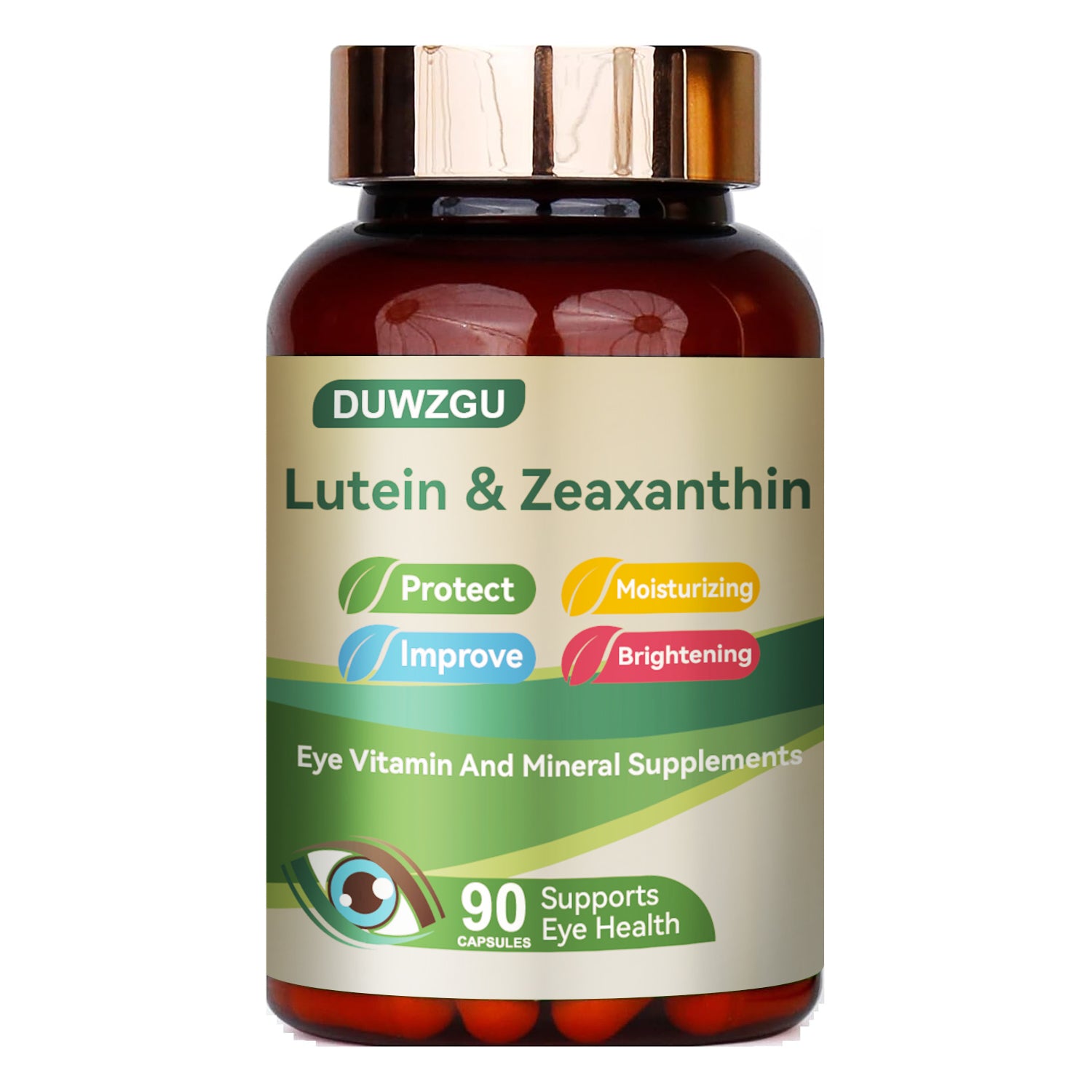 Lutein Eye Health Capsules - Vision Support Supplement