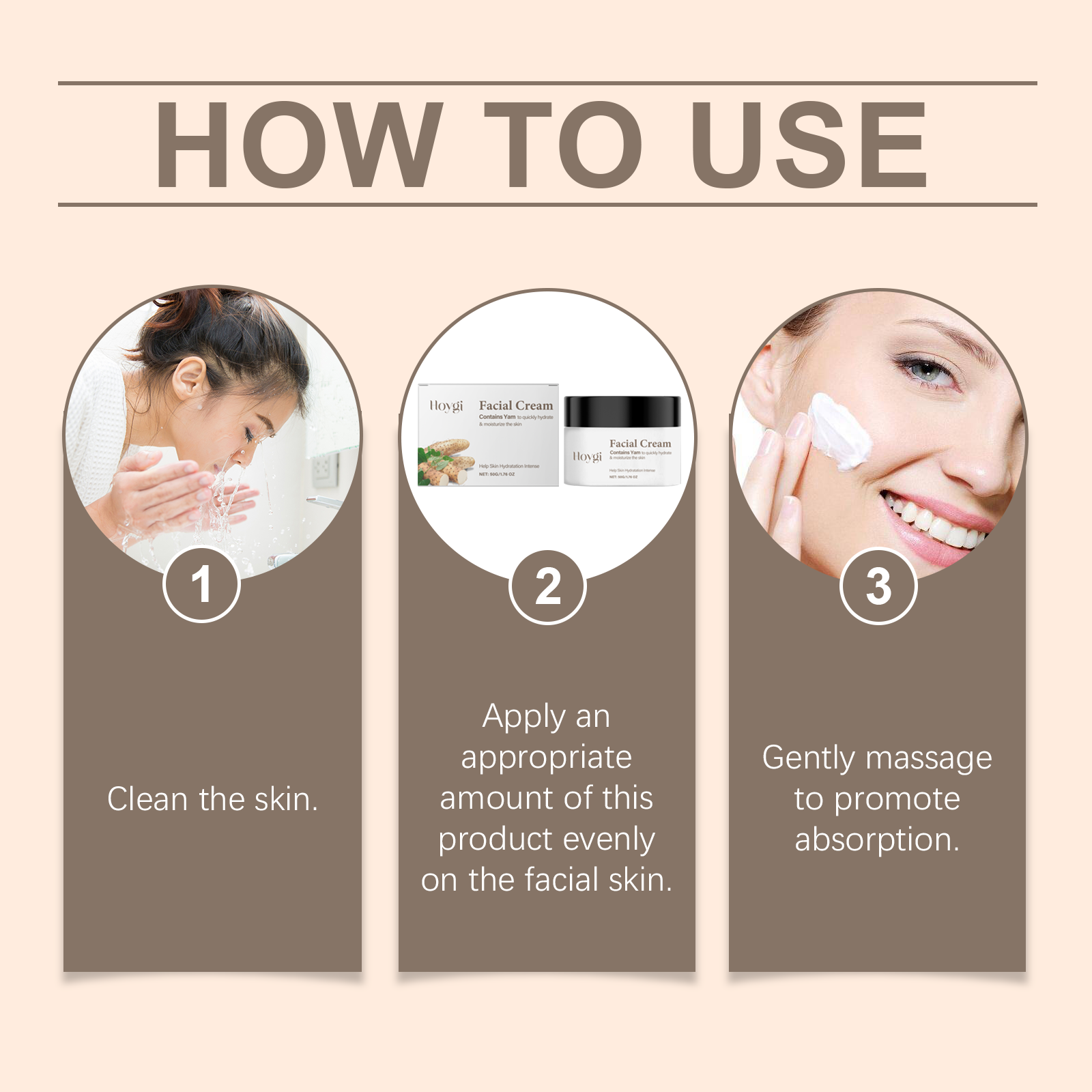 Wild Yam Moisturizing Face Cream - Hydrating & Soothing Skincare