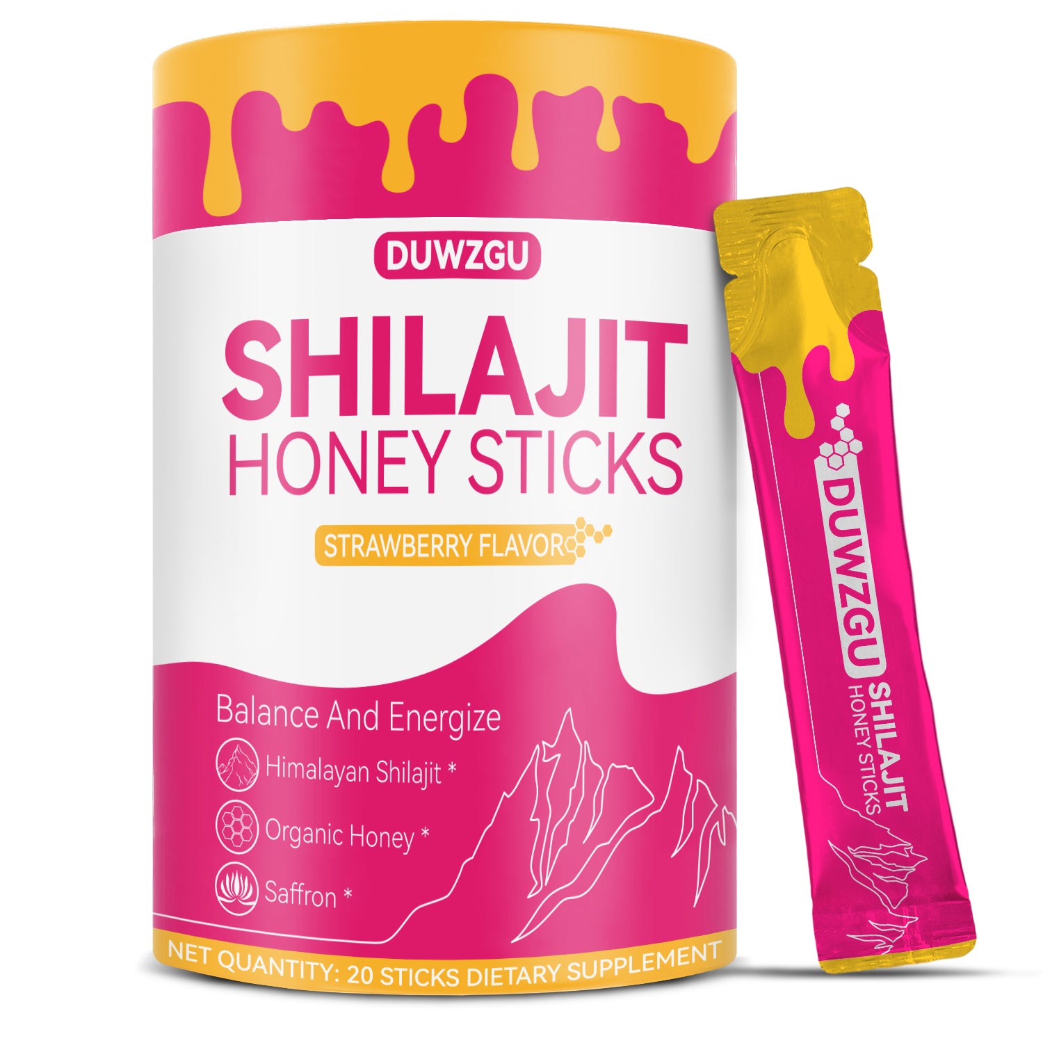 Saffron Wellness Gummies - Mood & Vitality Support
